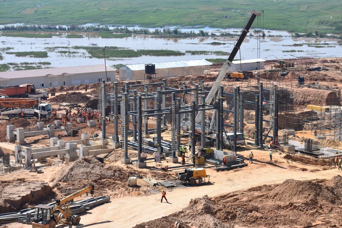 Gisagara Peat Power Plant — Grading Works