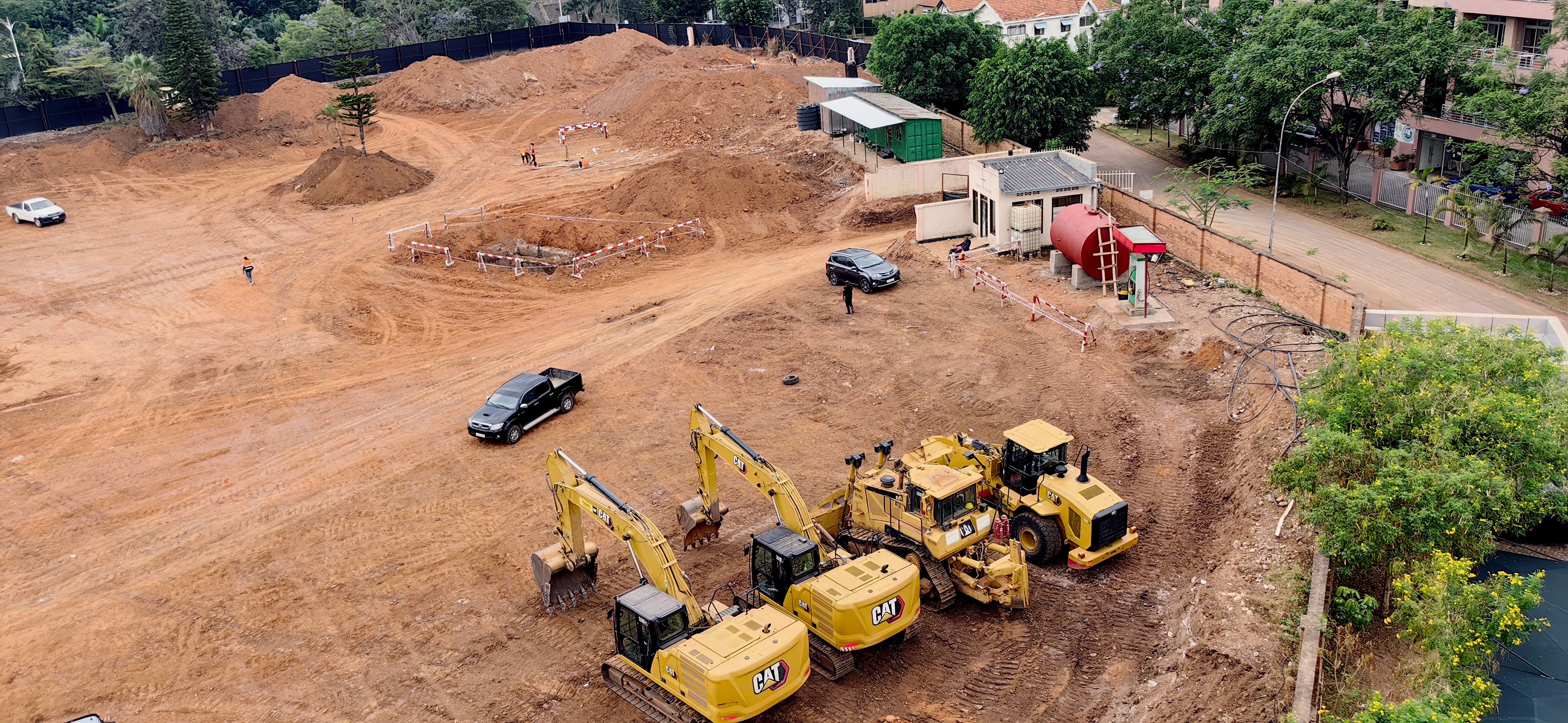 Inzovu Mall — Excavation Works